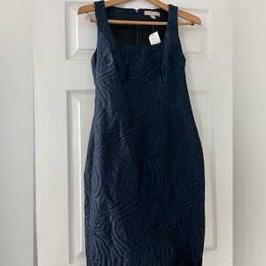 NEW! Banana Republic Navy Textured Dress